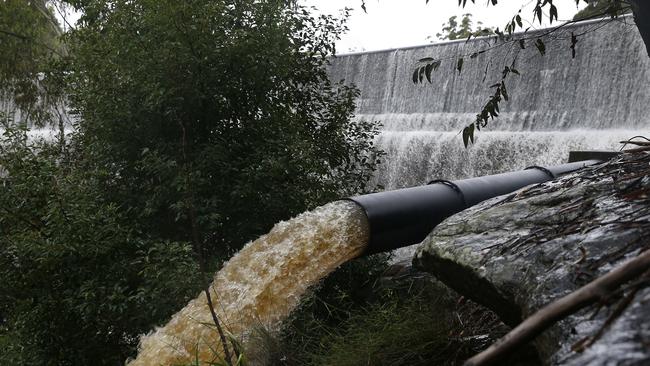 Sydney copped 200mm of rain on Wednesday. Picture: John Appleyard