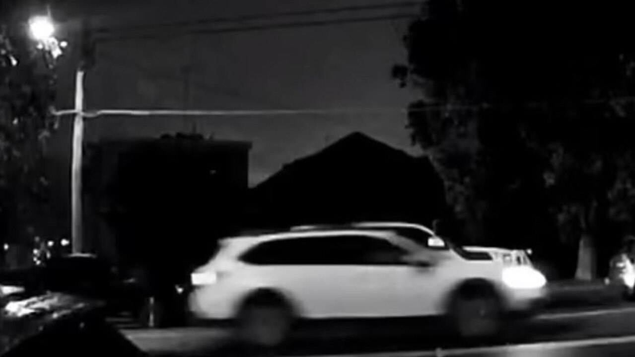Police want to speak to the driver of this car seen in the area around the time Mitch East died.