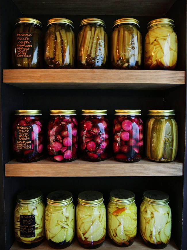 ... while fermentation is so in. Picture: Braden Fastier