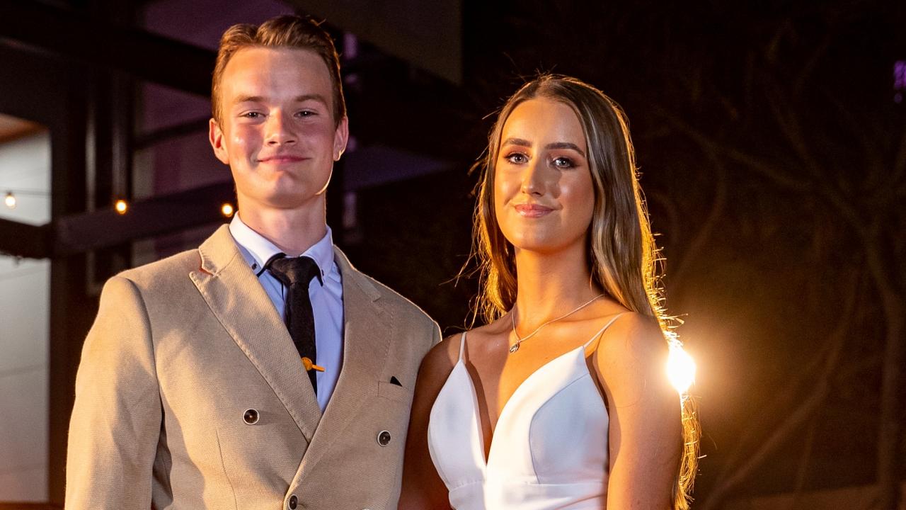 Andre Foessel and Julia Torpie. King's Christian College's 2020 Formal.  Photo: Supplied