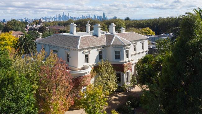 The $26.51m mansion at 52 Hampden Rd, Armadale.