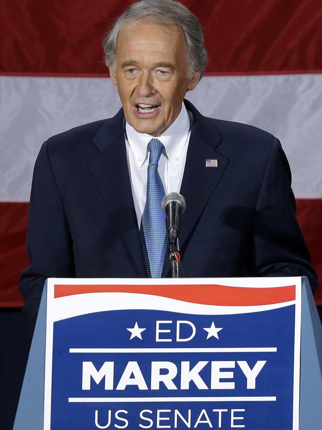 US Democratic Senator Edward Markey.