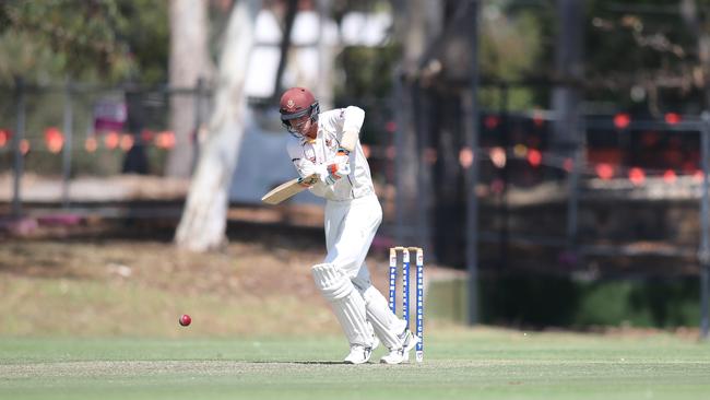 Rahaley in action against Glenelg. Picture: Dean Martin