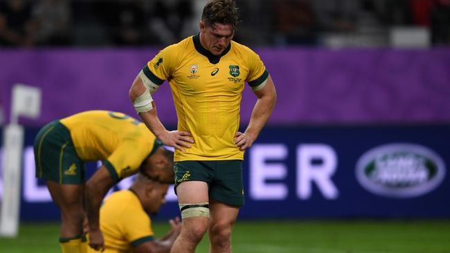 Michael Hooper still hasn’t watched a replay of Australia’s World Cup exit.