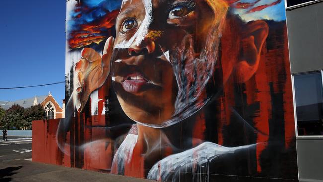 A mural in Neil Street in the Toowoomba CBD. Photographer David Kelly