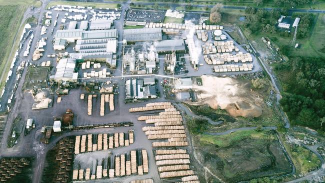 Timberlink’s Tarpeena sawmill near Mount Gambier. Picture Supplied