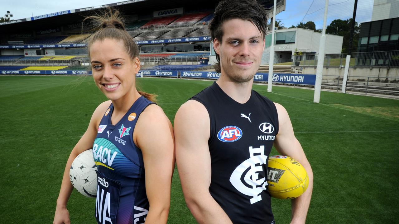 AFL draft: Carlton rookie Josh Honey and sister Tayla to carry on ...