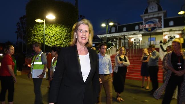 Ardent Leisure CEO Deborah Thomas is expected to announce the reopening of Dreamworld today. (AAP Image/Dan Peled).