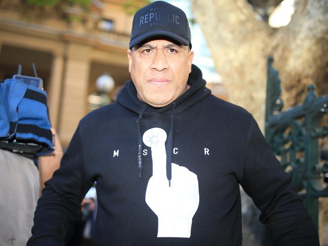 John Hopoate at Central Local Court last week. Picture: NCA NewsWire/Christian Gilles