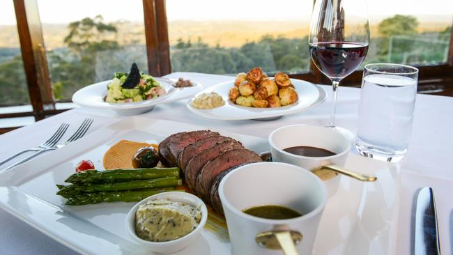 Mt Lofty House’ Chateaubriand for two.