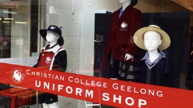 Current Christian College Geelong school uniform.