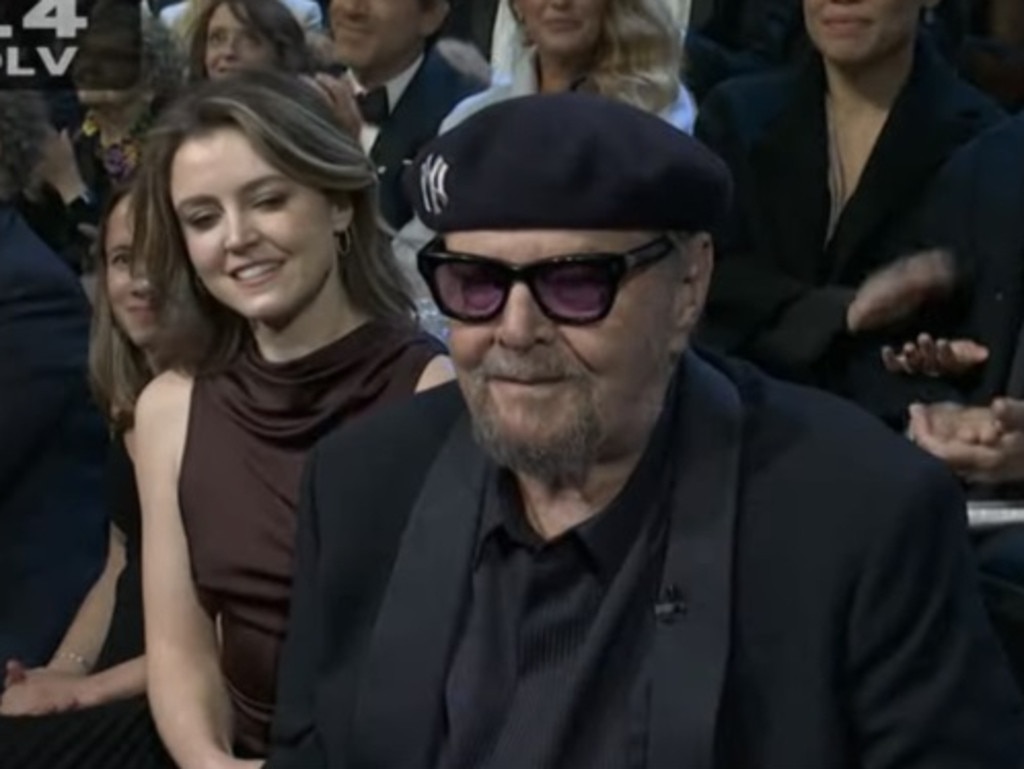 Nicholson was a surprise attendee. Picture: NBC