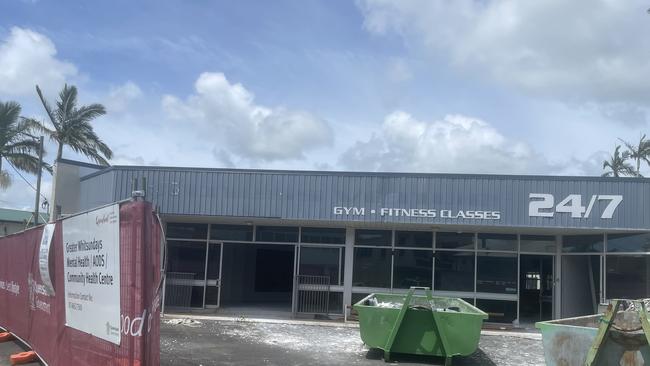 The old snap fitness building in Proserpine is being renovated to welcome the hospital's mental health services ahead of major upgrades at the hospital.