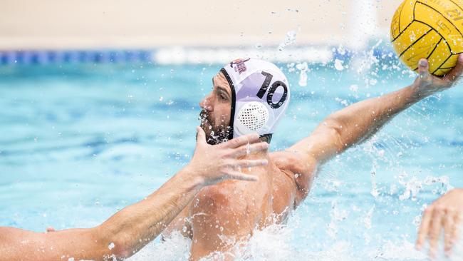 Rhys Howden playing for Thunder earlier in the year. (AAP Image/Renae Droop)