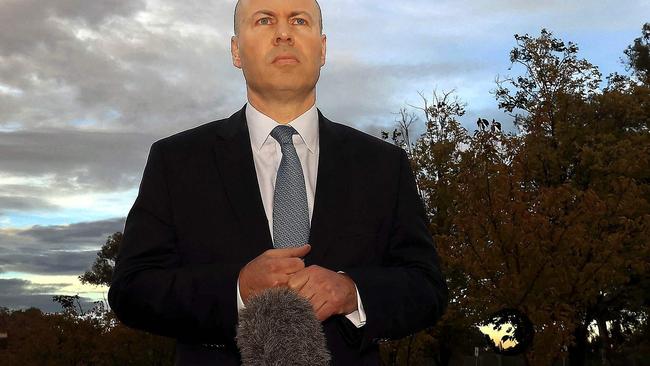 Treasurer Josh Frydenberg will unveil his fourth federal budget, revealing the government’s spending plans for this year. Picture: NCA NewsWire/Gary Ramage