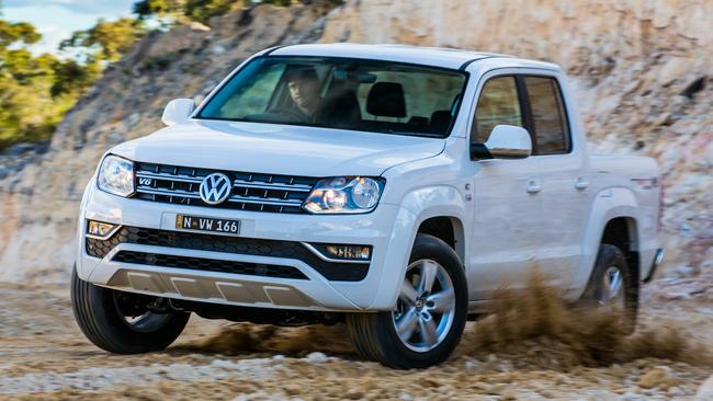 The VW Amarok V6 has the most grunt in its class, for now. Picture: Supplied