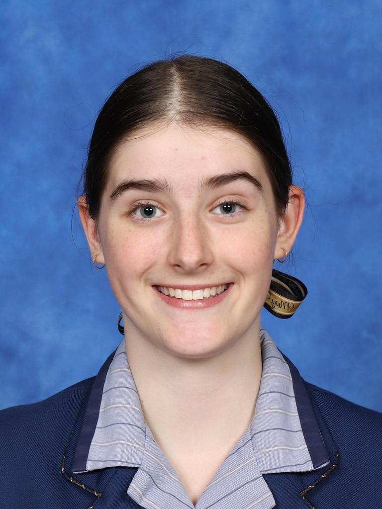 Mary MacKillop College captain for 2025 Jennifer Daly. Picture: Supplied