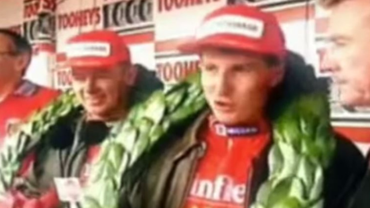 Mark Skaife and Jim Richards were booed on the podium.