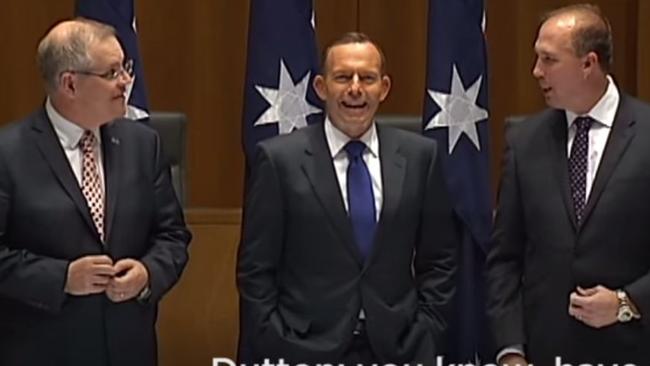 Whoops! Peter Dutton was caught out joking about rising sea levels swamping Pacific nations.