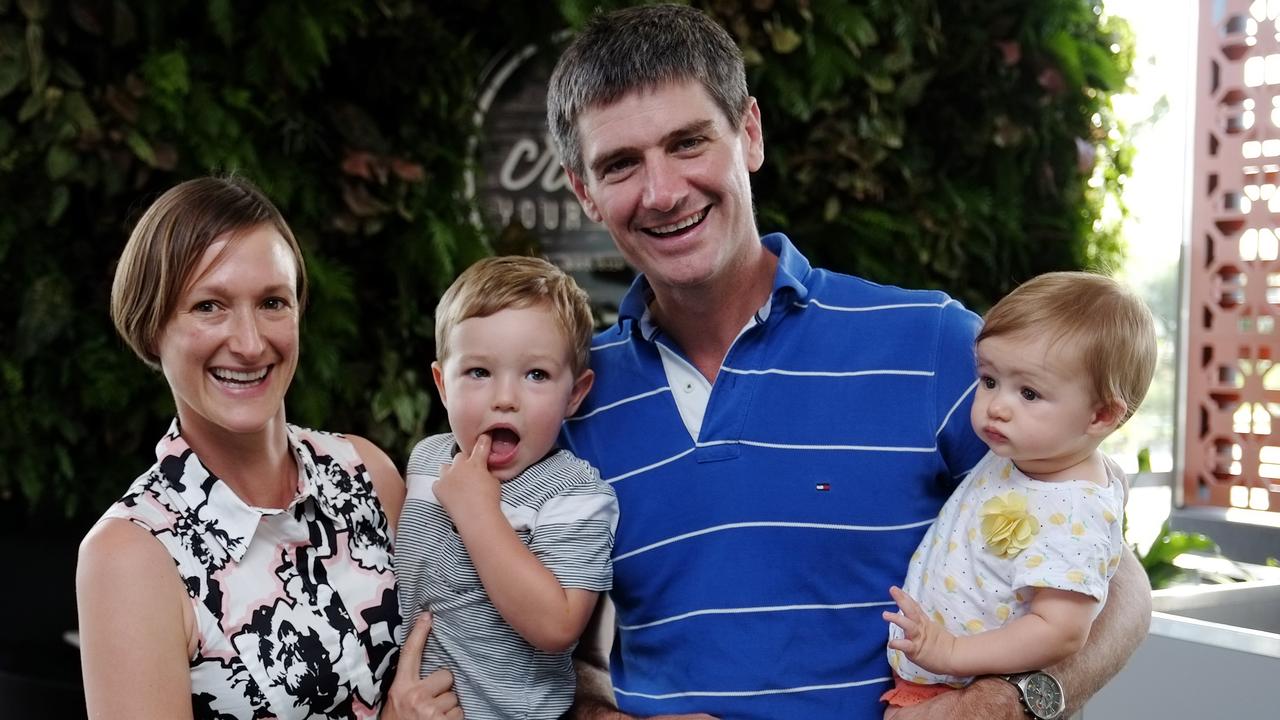 TEAM EFFORT: Kym and Hamish Munro, with kids Max and Frankie, now own three McDonald’s restaurants between Chinchilla and Toowoomba. Photo Matthew Newton