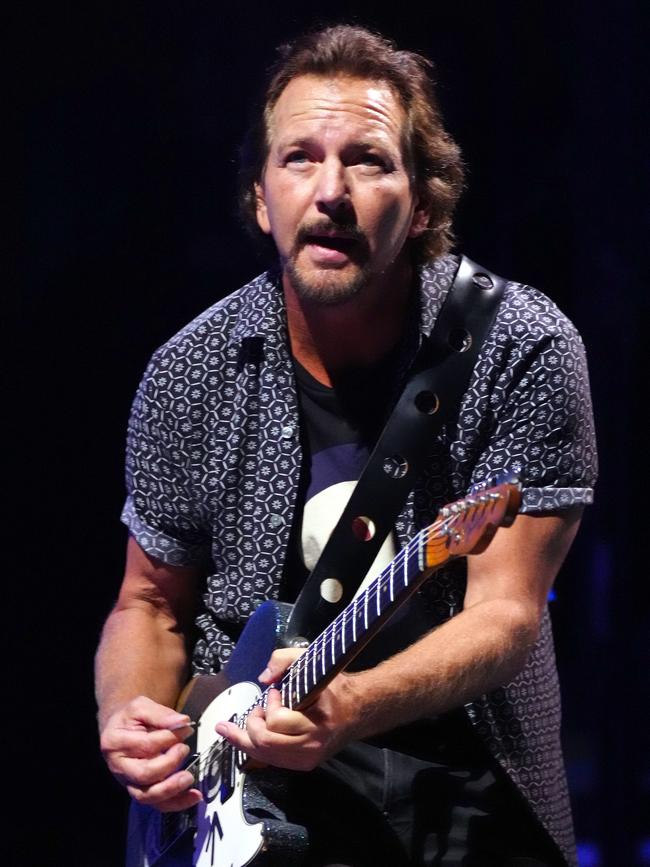 Pearl Jam frontman Eddie Vedder. Picture: FilmMagic