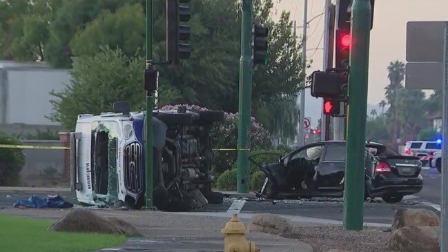 North Phoenix Crash Involved Ambulance Au — Australias Leading News Site 7610