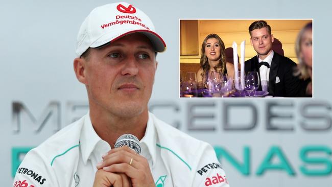 Michael Schumacher was present at the special event. Photo: Getty.