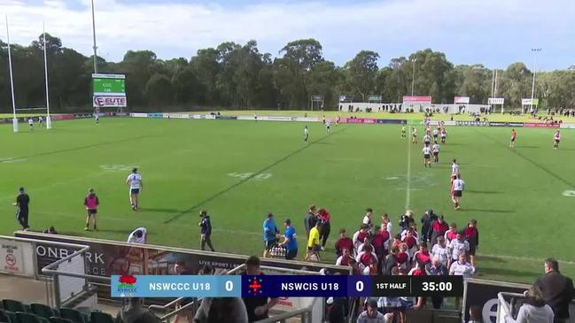 Replay: NSW Rugby League Schools Championships - NSWCCC v NSWCIS (Under 18's)