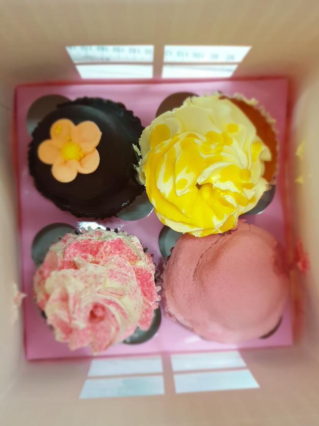 Sharon Richardson's cupcakes are available only on Fridays at Cheltenham Golf Club.