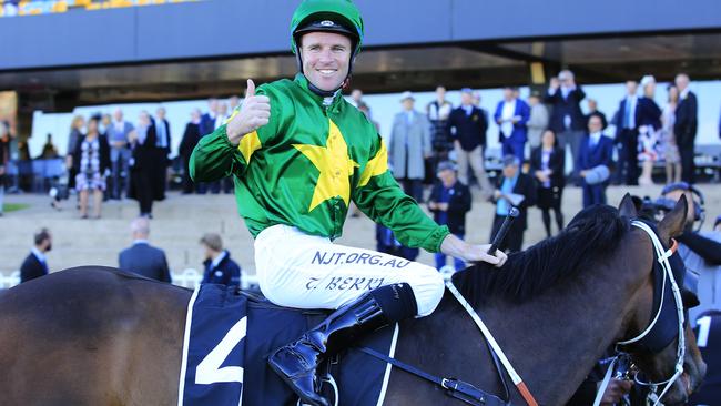 Berry returns to scale on Ole Kirk. Picture: Getty Images