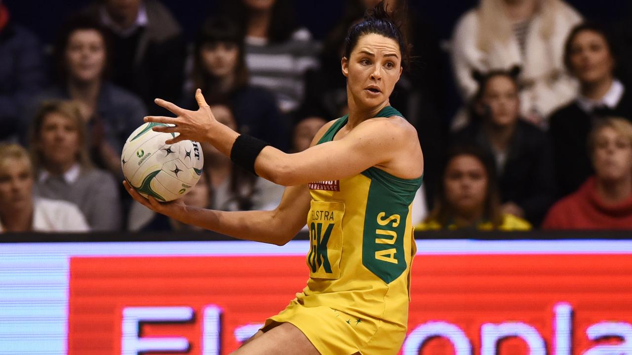 Sharni Layton played netball for Australia as well as AFLW for Collingwood.