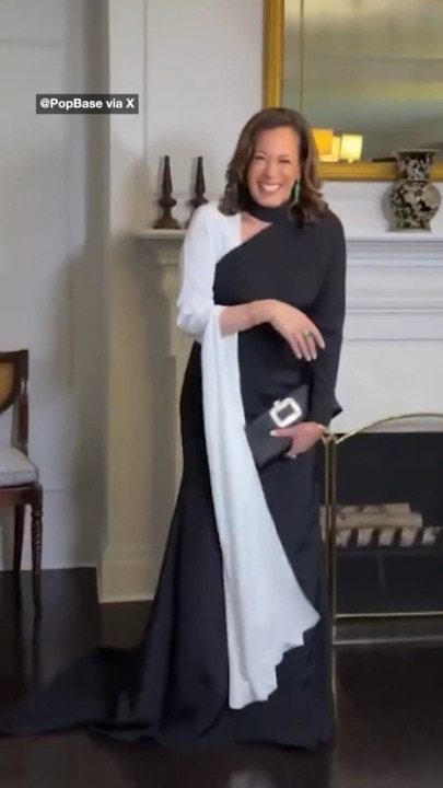 Kamala Harris makes Met Gala debut