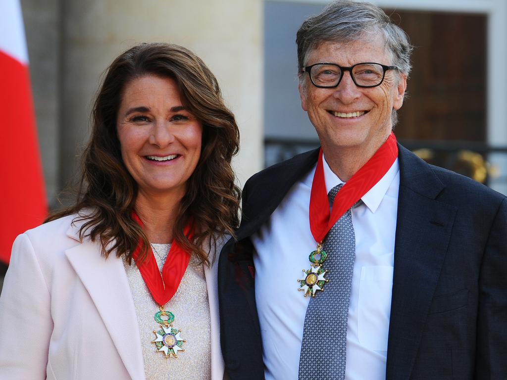 Bill and Melinda Gates. Picture: Frederic Stevens/Getty Images