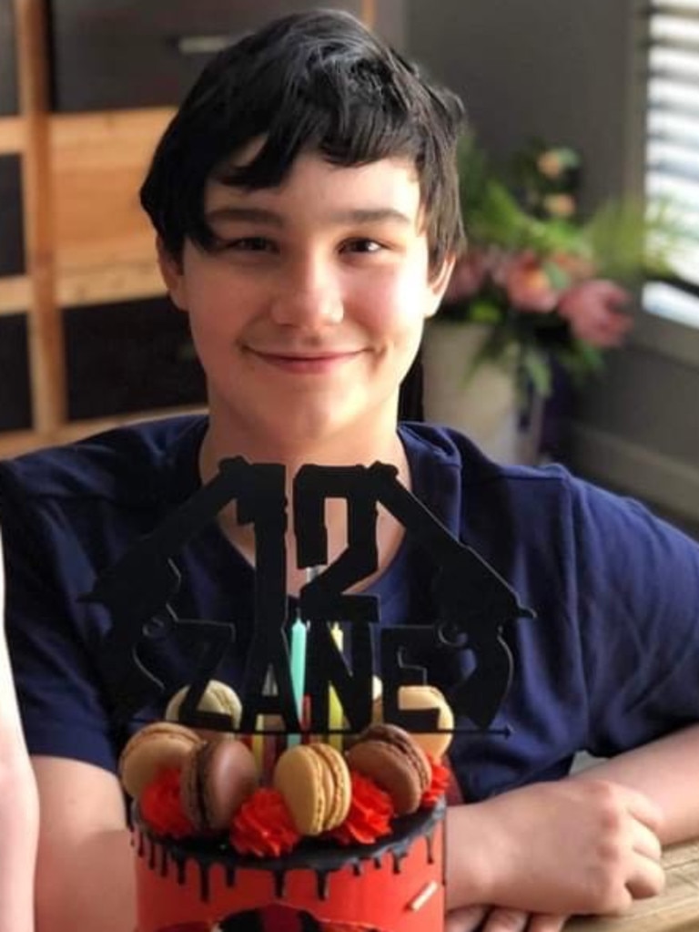 Zane Mellor, 12, was among the six children killed.