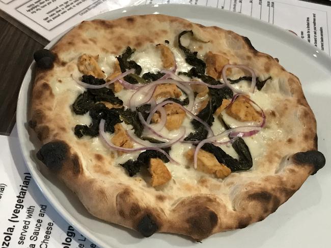 One of the special Ometto Pizza Bar’s pizzas. Picture: Jenifer Jagielski