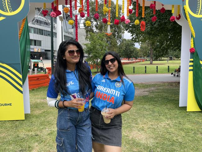 Jahanvi and Rimmy. Picture: Himangi Singh