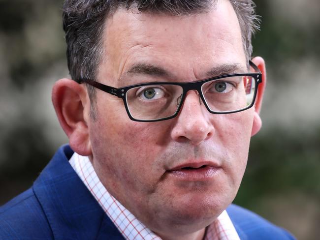 MELBOURNE,AUSTRALIA-NewsWire Photos 22 JANUARY, 2021 Victorian Premier Daniel Andrews press conference outside Treasury Place regarding latest COVID-19 update. Picture : NCA NewsWire / Ian Currie