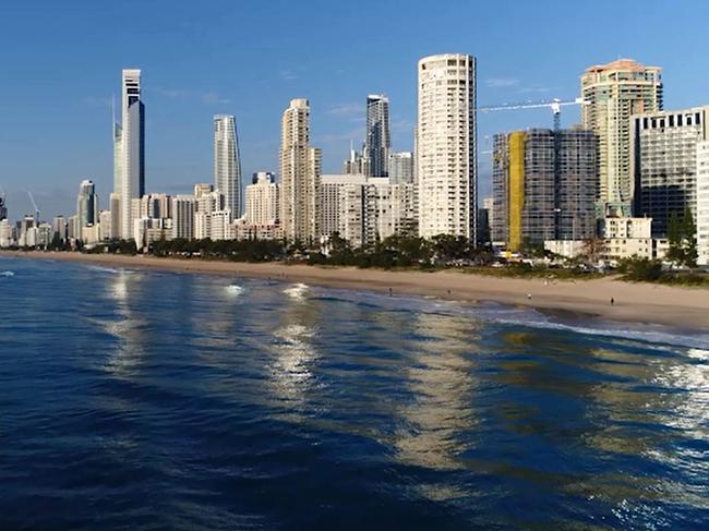 Surfers Paradise captured in stunning drone footage by Gold Coast Bulletin photographer Glenn Hampson