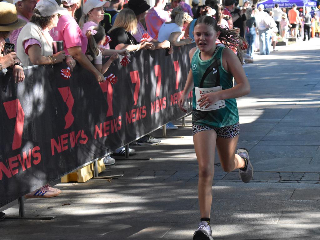 On course at the annual Rocky River Run in Rockhampton on May 18, 2025.