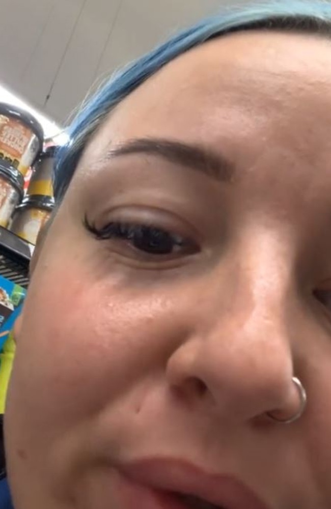 A Woolies shopper from Melbourne couldn’t help but share a TikTok video of her local store. Picture: TikTok/itsjustbecki