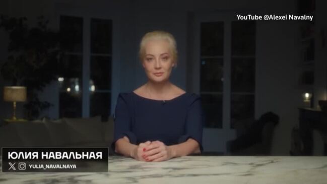 Navalny's widow: I will fight for a free Russia