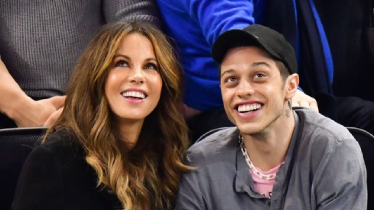 Beckinsale and former boyfriend Pete Davidson last year.