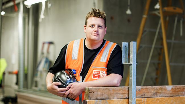 Zach Smith, the incoming national secretary of the CFMEU’s construction division. Picture: Aaron Francis