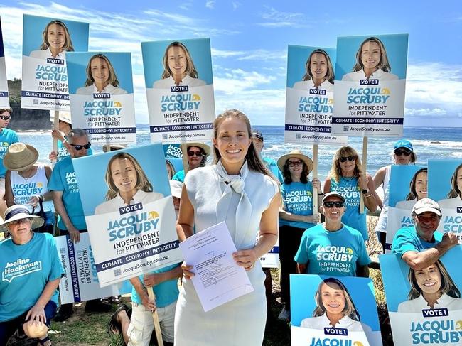 Jacqui Scruby ran as a teal independent for Pittwater at the March 2023 state election Picture: Supplied