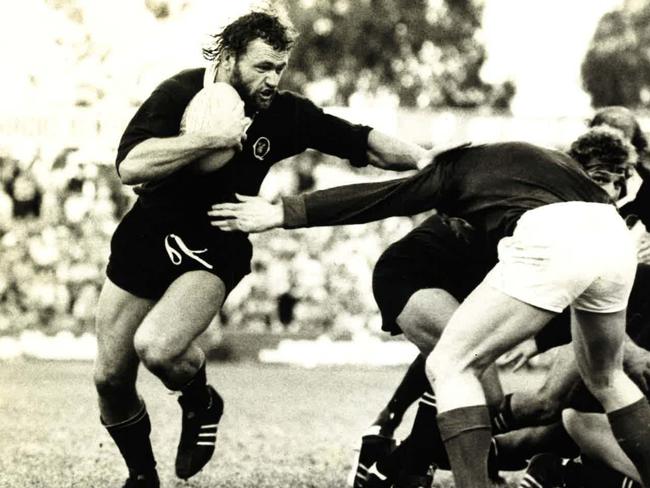 Mark Loane playing for Queensland against Ireland in 1979.