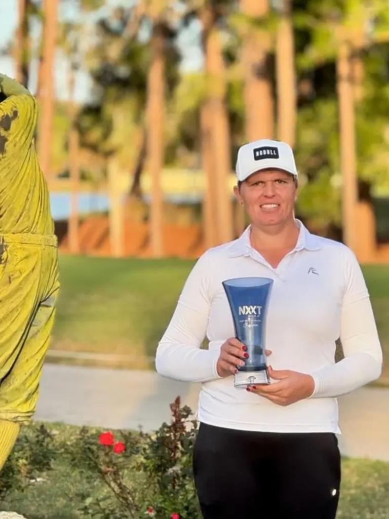 Trans golfer Hailey Davidson wins women’s tournament, increasing ...