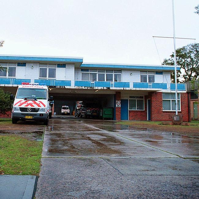 The Narrabeen ambulance station in August, 2001. There are concerns that when it is closed, ambulance services in Pittwater will be affected. Picture: Carmela Roche