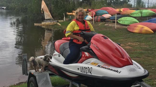 Carolyn Reynolds at Lake Bennett in happier times. Picture: Facebook