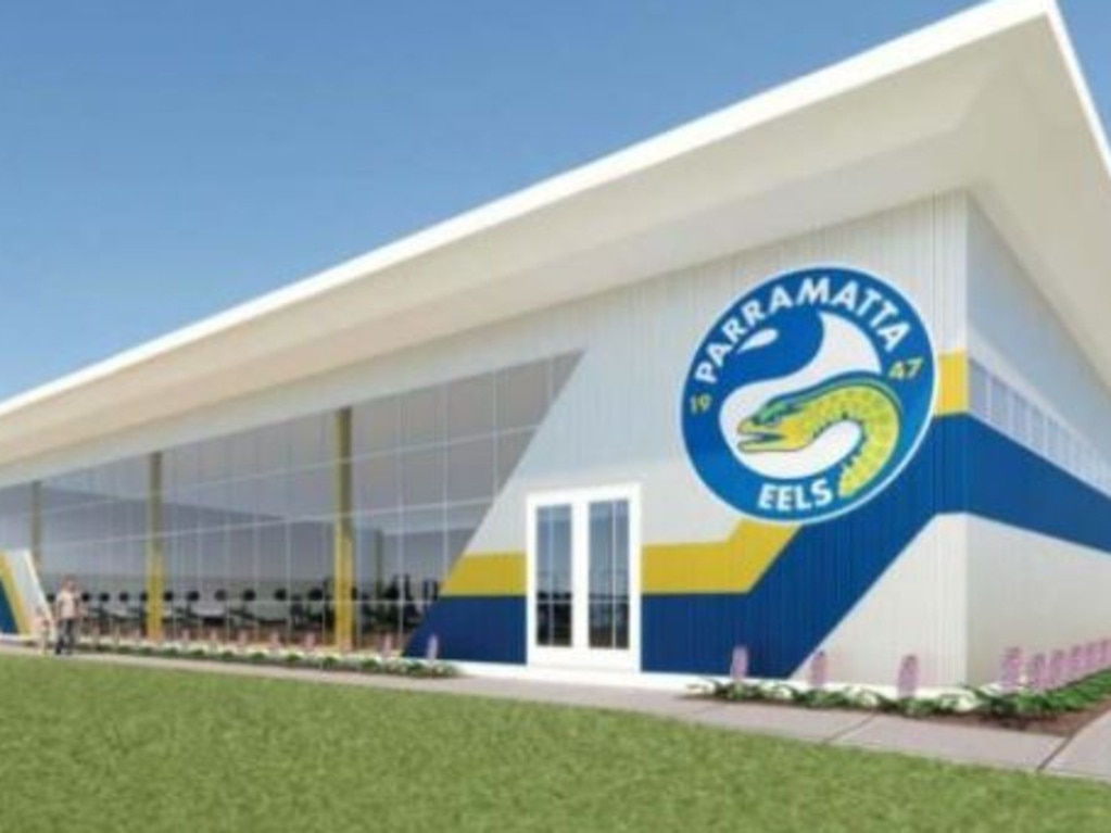 Early concept image of the Eels’ Centre of Excellence