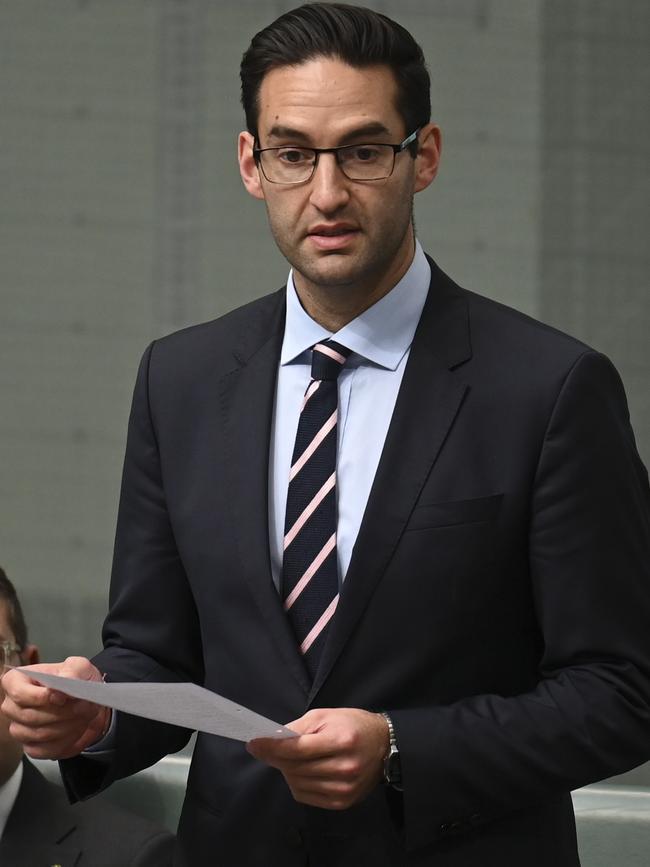 Macnamara Labor MP Josh Burns. Picture: Martin Ollman